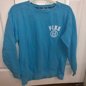 Pink bran Blue crew neck!